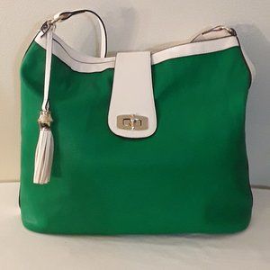 EMERALD GREEN HANDBAG